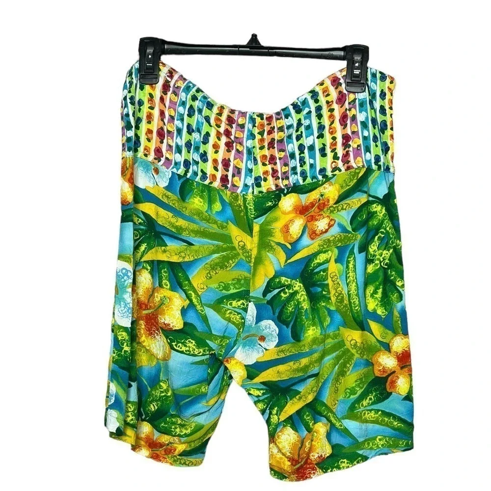 Jam’s World Vintage Men's Made in USA Tropical Vacation Cruise Shorts Size JV